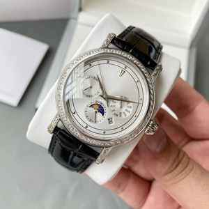 Reloj Mecánico Automático de Lujo para Hombre, Diseño Original, Correa de Acero Inoxidable, Multifunción, Resistente al Agua, con Manecillas Luminosas - Product Image 1