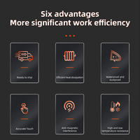 PC industriel embarqué personnalisé RCOMPT, PC tout-en-un, moniteur 24 pouces, ordinateurs d'automatisation embarqués, PC industriel