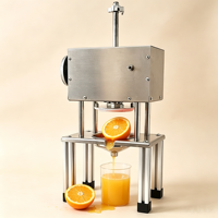 Commerciële eenvoudige koudgeperste calamansi-limoen-sinaasappel-citruspersmachine, fruitsapmachine voor juicebars