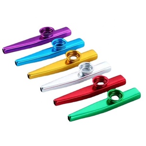 Kazoo en métal <span class=keywords><strong>de</strong></span> haute qualité, instrument <span class=keywords><strong>de</strong></span> musique et jouet, avec logo personnalisé et couleur personnalisable, pour les 3 ans et plus – Vente chaude - Product Image 4