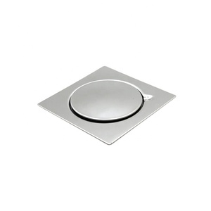 אביזרי אמבטיה ניקוז רצפתי מרובע עם בורג רשת נירוסטה קבועה ניקוז רצפתי למקלחת במרפסת - Product Image 2