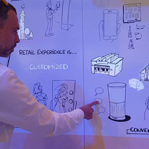 Bộ Cảm Ứng Viết Màn Hình Lớn 2Mm Biến Màn Hình Chiếu Tường Video Màn Hình <span class=keywords><strong>LCD</strong></span> Thành Cảm Biến Radar Khung Cảm Ứng VS Khung Hồng Ngoại Chạm Được - Product Image 5