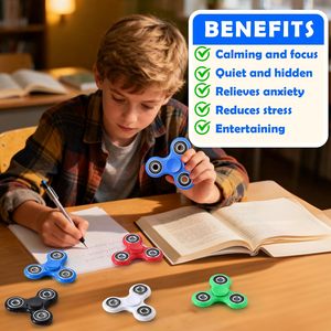 Customized Fidget Spinner Stress Relief Toy Spinner Children Stress Relief Toy Advertising Promotion <b>Gift</b> with Customized Logo - Product Image 2