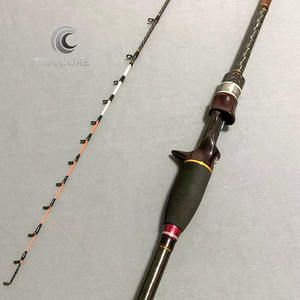 Canna da Pesca per Calamari in Fibra di Carbonio Tidecore 2.04m Personalizzata per Acqua Salata |   Canna da Pesca Ultra Leggera ad Alta Sensibilità per <span class=keywords><strong>Eging</strong></span> |   Design OEM Giappone - Product Image 1