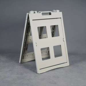 Panneaux <span class=keywords><strong>d</strong></span>'affichage recto-verso pour extérieur/intérieur, résistants aux intempéries, <span class=keywords><strong>en</strong></span> plastique, avec design <span class=keywords><strong>en</strong></span> A pour trottoirs - Product Image 3