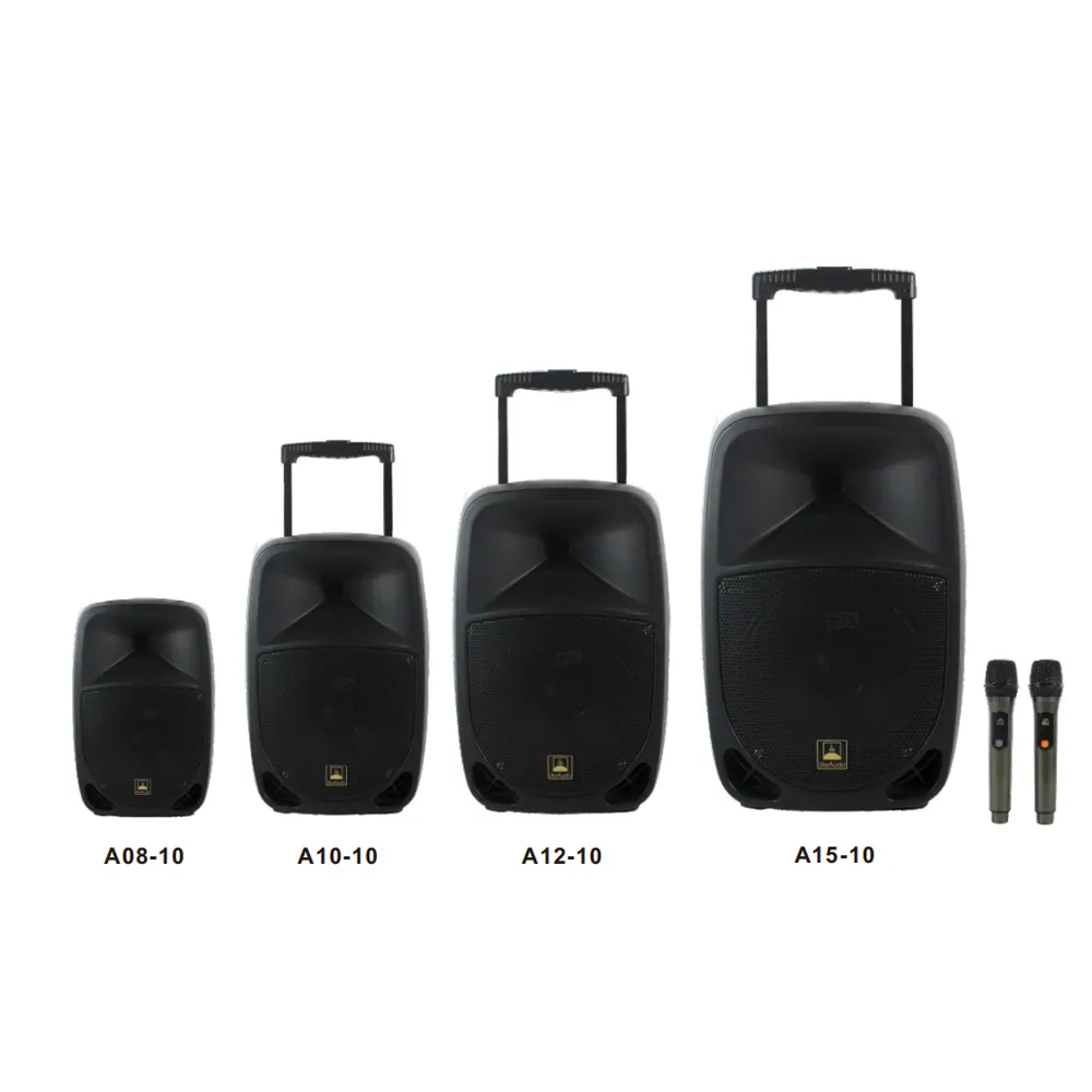 T Outdoor PA Stage Professional Sound Box Party Loudspeaker Big Size 15 Inch Active Blue-tooth Trolley Speaker