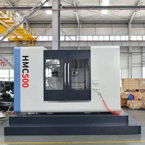 3 Axis HMC500 Hot Selling Horizontal Machining Center High Precision Metal Engine Cnc Milling Machine Multifunctional 15 Twin 24