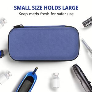 Étui de transport isotherme pour insuline, très populaire, organisateur diabétique isolé, portable et durable pour stylo à insuline et 3 blocs de glace. - Product Image 2