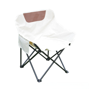 كرسي حديقة عالي الظهر قابل للطي طراز حديث مريح من نسيج أكسفورد معدات خارجية محمولة للشاطئ والتخييم - Product Image 6