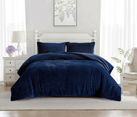SMILING HOME Ensemble de couette et de couvre-lit décoratif unique pour la maison, 3 pièces, nouveau design, motif Vierge de Guadalupe, polyester 200TC