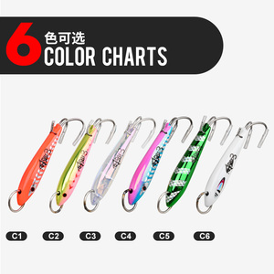 TEASER Nuovo Esca Artificiale da Traina <span class=keywords><strong>per</strong></span> <span class=keywords><strong>Mare</strong></span> 15g 23g 46g OEM, Esca Viva <span class=keywords><strong>per</strong></span> la <span class=keywords><strong>Pesca</strong></span> di Luccio, Carpa, Persico, Trota, Realizzata <span class=keywords><strong>in</strong></span> Acciaio Metallico - Product Image 4