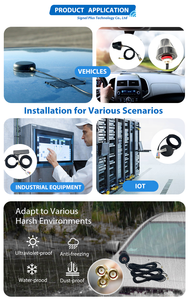 Горячая Распродажа GPS + LTE MAIN + LTE Wi-Fi комбинированная антенна 3 м клейкая M2M Водонепроницаемая наружная GPS комбинированная антенна - Product Image 5