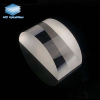 OEM Round BK7 K9 Optical Glass Plano Convex Cylindrical Lens Cylindrical Lens