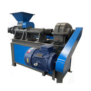 Machine à briquettes de sciure de bois et de balle de riz STRONG MACHINE, 500-600 kg/h, 380 V, facile à utiliser - Product Image 1