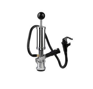 人気商品 クラシック デザイン 自家醸造ビールケグ パーティーポンプ 4インチ/8インチ ケグカプラー付き - Product Image 3