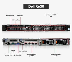 Servidor dells PowerEdge R630 2X E5-2690 V4 28 lõi RAM 128GB 2x1TB SSD ECC Barebone <span class=keywords><strong>1U</strong></span> Mạng Giá sử dụng máy chủ giá - Product Image 5