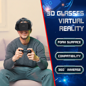 แว่นตา VR สำหรับเล่นเกมส์ ขนาด 40 มม. เลนส์ HD Aspherical ตัวเครื่องทำจาก ABS และ PC ดีไซน์น้ำหนักเบา สวมใส่สบาย สำหรับมือถือ - Product Image 3