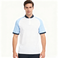 Camisetas Holgadas de Alta Calidad al por Mayor, Logotipo Personalizado, Alta Calidad, Elásticas en 4 Direcciones, UPF 50, Secado Rápido, Camisetas Polo Deportivas de Golf para Hombre