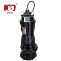 Pompe à eaux usées submersible ZGWQ 1,5 CV pour fosse de drainage et égouts, vente en gros usine