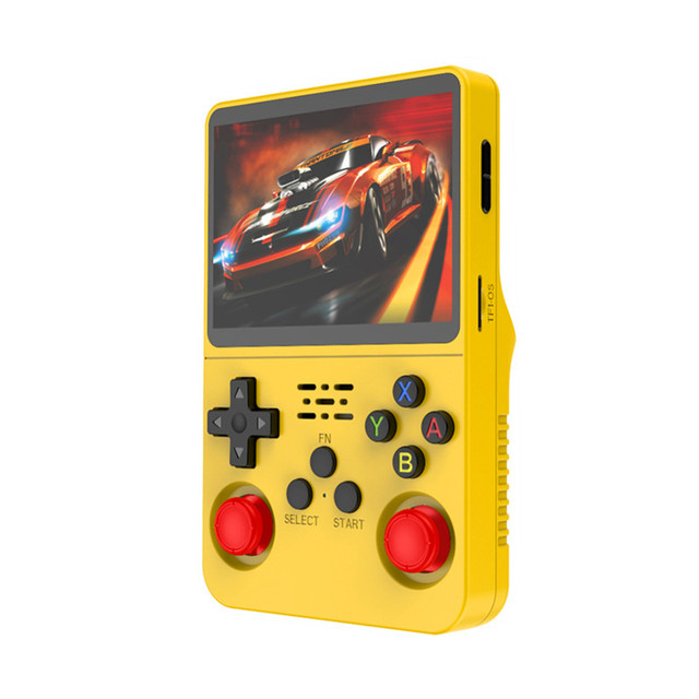 New Colors R36S Portable Gaming Player for Psp 3.5 Inch IPS Screen 64G Linux System Retro Handheld Game Console