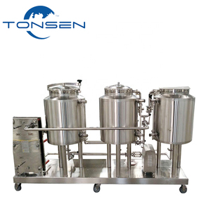 Equipo de Cervecería <span class=keywords><strong>Micro</strong></span> Llave en Mano de <span class=keywords><strong>100L</strong></span> 200L 3000L, Sistema de Microcervecería de 50L - Product Image 1