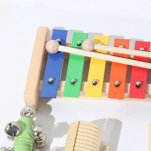 Juguetes <span class=keywords><strong>de</strong></span> regalo <span class=keywords><strong>de</strong></span> <span class=keywords><strong>Navidad</strong></span>, instrumento musical <span class=keywords><strong>de</strong></span> madera, juego <span class=keywords><strong>de</strong></span> percusión Orff <span class=keywords><strong>para</strong></span> niños - Product Image 5