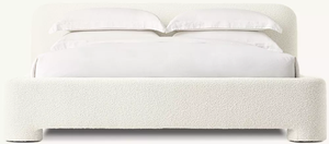 Modern Bedroom Furniture Home Furniture <strong>Queen</strong> King <strong>Bed</strong> <strong>Frame</strong> Up-holstered Fabric Panel <strong>Beds</strong> - Product Image 5
