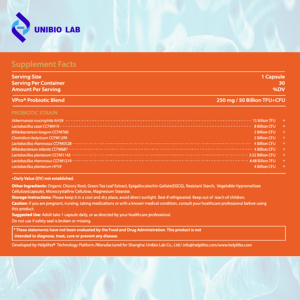 Helpgut GLP-1 Probiótico 50B Clostridium Butyricum CCFM1299 Akkermansia Muciniphila Apoya el Control <span class=keywords><strong>de</strong></span> la Salud Intestinal - Product Image 2