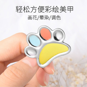 Palette de couleurs en alliage pour présentation d'ongles, support métallique pour manucure et pédicure - Product Image 2