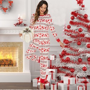 Pyjamas de Noël pour la famille, nouvelle collection 2022, ensemble 2 pièces pour enfants - Product Image 5
