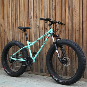 Vente chaude 26 pouces prix d'usine Cruiser Bike 21 vitesses en acier 21 vitesses gros <span class=keywords><strong>pneu</strong></span> pour la neige filature Sport gravier Pit <span class=keywords><strong>Quad</strong></span> Dirt Bike - Product Image 5