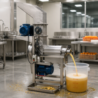 Extracteur de jus commercial à spirale / Presse-agrumes à grande capacité / Extracteur de fruits et légumes à taux d'extraction élevé – Prix direct usine