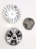 Nouvel ensemble variateur primaire en aluminium KINON pour scooter Soul GT125 Xride FINO125 Free Go 2PH avec galets