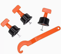 Outil de nivellement de carreaux : l'outil ultime pour ajuster les clips de nivellement, clips croisés en plastique pour adhésif de carreaux, joint de carrelage.