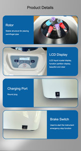 छोटी प्रयोगशाला केंद्र 99 मिनट तक लगातार काम कर सकता है। - Product Image 4