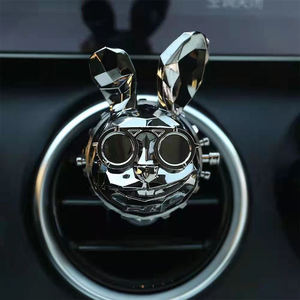 Rafraîchisseur d'air pour voiture Rascal Rabbit Head Pattern Auto Car Perfume Vent Clip Fragrance Car Accessories Interior Holiday Gifts - Product Image 3