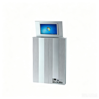 Système de conférence audio sans papier Huasheng Affichage de levage de table avec écran LCD et microphone Équipement de bureau pour salle de conférence