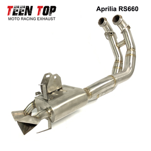 Sistema di Scarico Completo TEENTOP <span class=keywords><strong>Factory</strong></span> ad Alta Potenza per Moto <span class=keywords><strong>Aprilia</strong></span> RS660/Tuono660 - Product Image 2