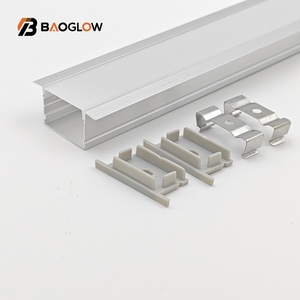 New Design 30*20 <b>Led</b> <b>Strip</b> Profile Linear <b>Light</b> Aluminum Profiles for Cob <b>Led</b> <b>Light</b> <b>Strip</b> Housing Channel 8ft Long Customizable - Product Image 1