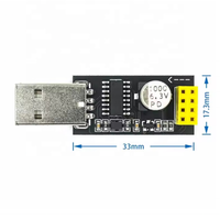 ESP01 Programmer Adapter UART GPIO0 ESP-01 Adaptater ESP8266 CH340G USB to ESP8266 Serial Wireless Wifi Development Board Module
