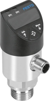 Capteur de gaz SPAW-B11R-G12M-2PA-M12, pression de fonctionnement maximale 10 bar 35V DC, interface 1/2, IP65, IP67, température de fonctionnement 80°C