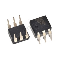 Optoisolateur transistor standard ANSOYO 4N35 avec sortie de base 3550Vrms, composants électroniques CI 6-DIP