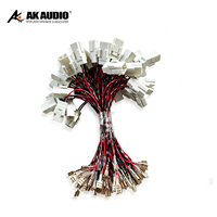 Câble de connecteur de haut-parleur non destructif en cuivre pour autoradio Wuling Baojun Jeep AK-WH19