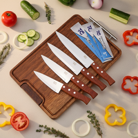 Cuchillo Multiusos en Oferta, Cuchillo para Madera, Cuchillo para Carne, Cuchillo de Chef de Acero Inoxidable para Uso Doméstico, Cuchillos de Cocina al por Mayor, Herramientas de Afilado