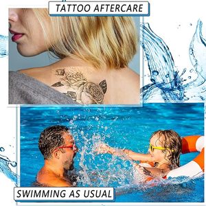 OEM transparente impermeável tatuagem aftercare adesivo pele protetora PU filme ferida vestir - Product Image 4