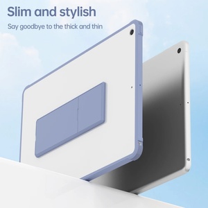 Funda de Acrílico para Tablet iPad Air 5 4 10.9 10.ª Generación 2022 Pro 12 9 11 7/8/9.ª Generación 10.2 6.ª Generación 9.7 Air 2 Mini 6, Transparente con Soporte - Product Image 4