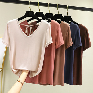 Camisetas gráficas de manga corta con estampado Hey, Cowboy Western Style Black Women Casual Trade Assurance Patrón de estampado largo de punto - Product Image 4