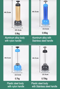 Pompe respiratoire pour veau |   Réanimateur pour veau nouveau-né avec embout en <span class=keywords><strong>silicone</strong></span> souple |   Noyau en acier inoxydable 304, alliage d'aluminium/plastique-acier - Product Image 3