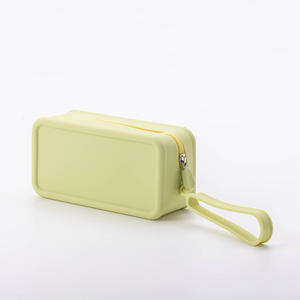 <span class=keywords><strong>NFS</strong></span> กระเป๋าเครื่องสำอางซิลิโคนแบบมีซิป, กระเป๋าเครื่องสำอางแบบพกพามีซิปคุณสมบัติกันน้ำสำหรับการเดินทางสำหรับลิปสติกแปรงแต่งหน้ากระเป๋าใส่เหรียญ - Product Image 4