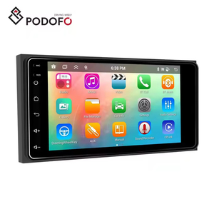 Radio para Auto Podofo de 7 Pulgadas y 2 Din con 6+128 GB para Toyota/Corolla, Estéreo para Auto Android, Carplay Inalámbrico y Android Auto, GPS, Wifi, Audio - Product Image 1